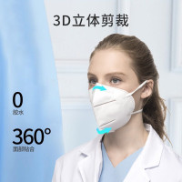 谋福 CNMF n95口罩 耳挂式D920防护口罩防尘透气防飞沫成人男女口鼻罩独立包装(40只/盒)