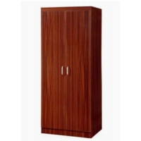 简易衣柜 舜灏 SH-802-RMYG0.8M 双门 胡桃色
