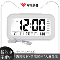 挂钟 军燚 JY-JW2300829 LCD 长方形 机械 白色 湿度
