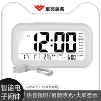挂钟 军燚 JY-JW2300829 LCD 长方形 机械 白色 湿度