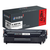 [科思特] 硒鼓/墨粉 Q2612A 2000页 黑色 匠心版 硒鼓 HPLaserJet1010/1012/1015/1018/1020/1022/M1319f/3015/302