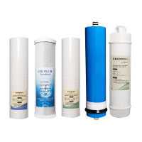 希力(XILI WATER)400G商用机滤芯(含安装)商用净水器五级过滤全套通用滤芯