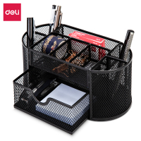 笔筒/笔袋 得力/deli 8902 黑色 1个