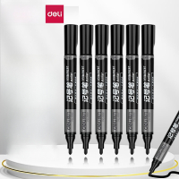 得力/deli 记号笔/粗笔 6881 1.0mm 10支 黑色