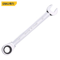 扳手 得力/deli DL34114 两用扳手 铬钒合金钢 1个
