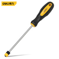 得力(deli)2把装 磁圈一字螺丝批 PH2*150 起子螺丝刀改锥 DL6561501