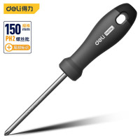 得力(deli)3把装螺丝刀 home系列铬钒钢带磁性十字一字螺丝批起子改锥组套工具 十字螺丝批 HT1206