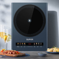 电磁炉 苏泊尔/SUPOR C22-ID39 台式 滑控触摸式 一体面板 1个 蓝色