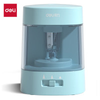 卷笔刀/削笔器 得力/deli VA3 蓝色 1个
