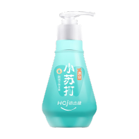 皓齿健(Hosjam) 小苏打含氟牙膏 成人蜕变牙膏 按压式 清新口气 祛渍亮白 防蛀健齿 220g
