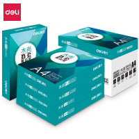 得力(deli)木尚复印纸 Z7502 复印纸 70g A4 500张/包 5包 白色