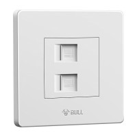 公牛(BULL)墙壁插座G07T222 开关/插座/插头/接线板 公牛/BULL G07T222 无开关 2孔