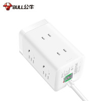 公牛 新国标GN-UU2126大魔方智能USB插座 接线板 公牛/BULL GN-UU2126 过载保护 强电 1.8米