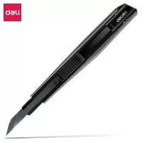得力(deli) 美工刀小号2037S 裁纸/切纸/拆信刀
