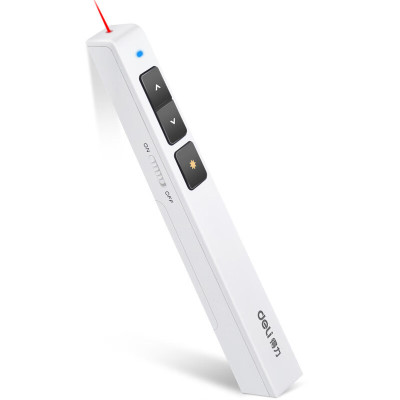 得力(deli)2802 翻页笔教师用多功能激光笔遥控器投影仪电脑课件幻灯片