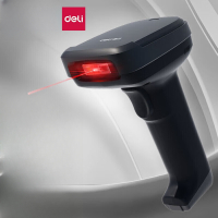 得力(deli)14952W 无线扫码枪 扫码抢 条形码 二维码无线扫描枪