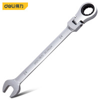 扳手 得力/deli DL34224 两用扳手 铬钒合金钢