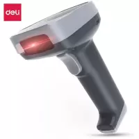 得力(deli) 14954 有线扫描枪 激光一维码零售快递仓储物流超市条码扫描