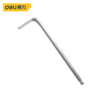 得力(deli)特长球头内六角(银) 10MM DL3310