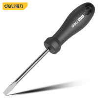 得力(deli)一字螺丝批螺丝起子维修工具6x150mm HT1106