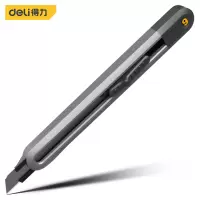 得力(deli)home系列自锁美工刀壁纸刀裁纸刀地毯刀9mm德国设计 HT4009