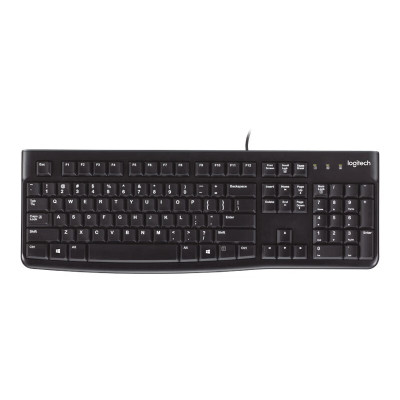 罗技(Logitech)键盘K120 全尺寸有线键盘