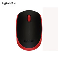 罗技(Logitech)M171红色无线办公鼠标