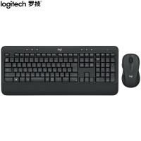 罗技(Logitech)黑色无线键鼠套装 MK545