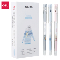 得力6506圆珠笔0.7mm子弹头(红)(支)