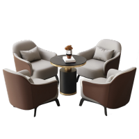 沙发 白寅 皮艺沙发 弧形 4 皮质