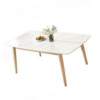 白寅 方形简易餐桌 岩板 5人以下