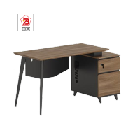 办公桌 白寅 人造板 新橡色 1人