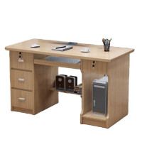 电脑桌 白寅 人造板 木色 BY-1.2MSZ-001