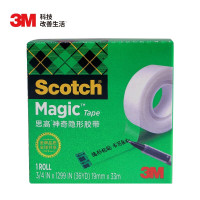 3M 思高 神奇隐形胶带 学习修补 可黏错题 810-CQ33 19mm×33m 1包装