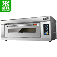 圣托(Shentop)一层两盘烤箱 商用披萨电烤箱 私房烘焙大烤炉 DGC02