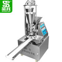 圣托(Shentop)双斗包子机 双斗仿手工包包子神器 多功能包子馒头馅饼一体机 DGG01