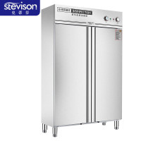 史蒂芬(stevison) 商用双开门5层大容量单位食堂餐厅餐具高温热风循环烘干定时定温立式消毒柜RTP910-T1一价