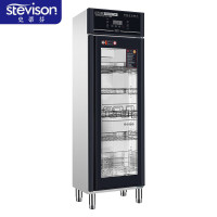 史蒂芬(stevison)ZTP500-E1 单门中温消毒柜 多功能层架带红酒杯层架臭氧+紫外线+隐藏式发热体 305L