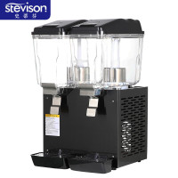 史蒂芬(stevison)果汁机双缸冷热喷淋式 16L*2 不锈钢 (SDF-TG-YL2S-P)一价无忧