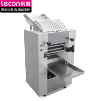 乐创(lecon)商用压面机 转速39R/MIN仿人工揉面不锈钢擀面皮机 LC-J-YMT50