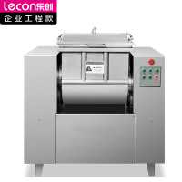 乐创(lecon)商用和面机 整机304不锈钢饭店食堂揉面搅面真空和面机 25KG/次 LC-J-HMZK25