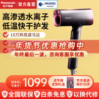 松下(Panasonic)高速吹风机 家用大功率电吹风 速干吹风筒 智能纳诺怡负离子水润护发 不伤头发 圣诞节礼物送女生