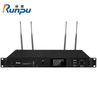 润普Runpu国产化专业数字无线手拉手主机单元大型会议室手拉手话筒主机RP-WXS8800P