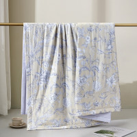 水星家纺全棉抗菌夏被空调被DH 寻意繁花全棉抗菌夏被 150cm×200cm/条