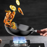苏泊尔(SUPOR)精铁炒锅健康无涂层铁锅32cm明火燃气炒菜锅VC32BH01