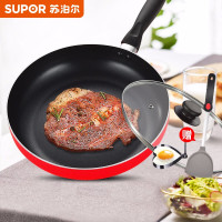 苏泊尔(SUPOR) 平底锅不粘锅煎锅煎饼煎牛排锅家用鸡蛋煎盘 燃气灶明火用 24cm