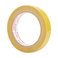 齐心(Comix)双面胶20mm*10m*280μm 强粘力双面布基胶带墙面固定持久无痕1卷装 BJ2010