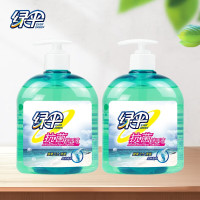 绿伞抗菌洗手液 家庭成人儿童洗手液 杀菌率99.9% 悠然海风 500g*2瓶