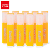 齐心 HP908-X 醒目荧光笔 1-5mm 橙*30