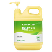 齐心 RH0001 柠檬洗洁精 1.12kg装 透明*4